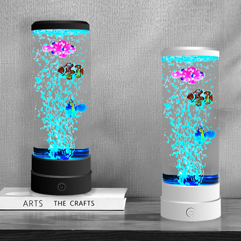 Baby Products Decoration - Simulated LED Multi-color Bubble Fish Atmosphere