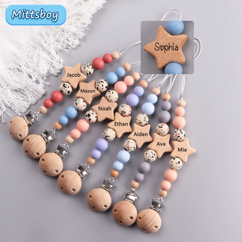 Baby Products Nipples - NEW Custom Name Wooden Personalized Baby