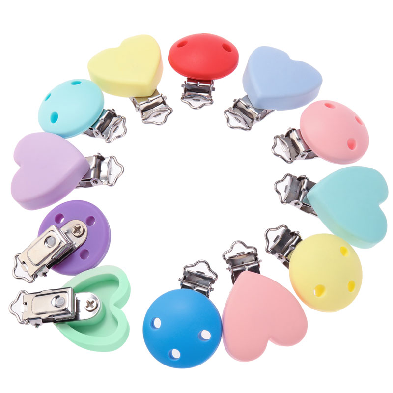 Baby Products Nipples - TYRY.HU 3pcs Round Pacifer Clips Accessories