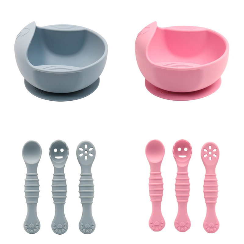 Baby Led Weaning Set - Baby Led Weaning Bowl, Silicone Suction
