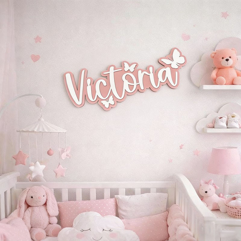 1Pc Custom Cartoon Butterfly N - Baby Products Decoration review and price