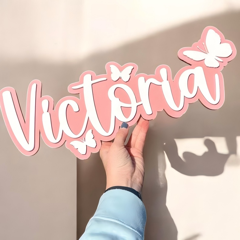1Pc Custom Cartoon Butterfly N - Baby Products Decoration review and price