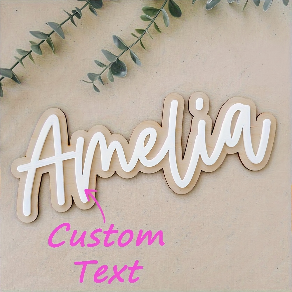 Personalized Double-Layered Wo - Baby Products Decoration review and price