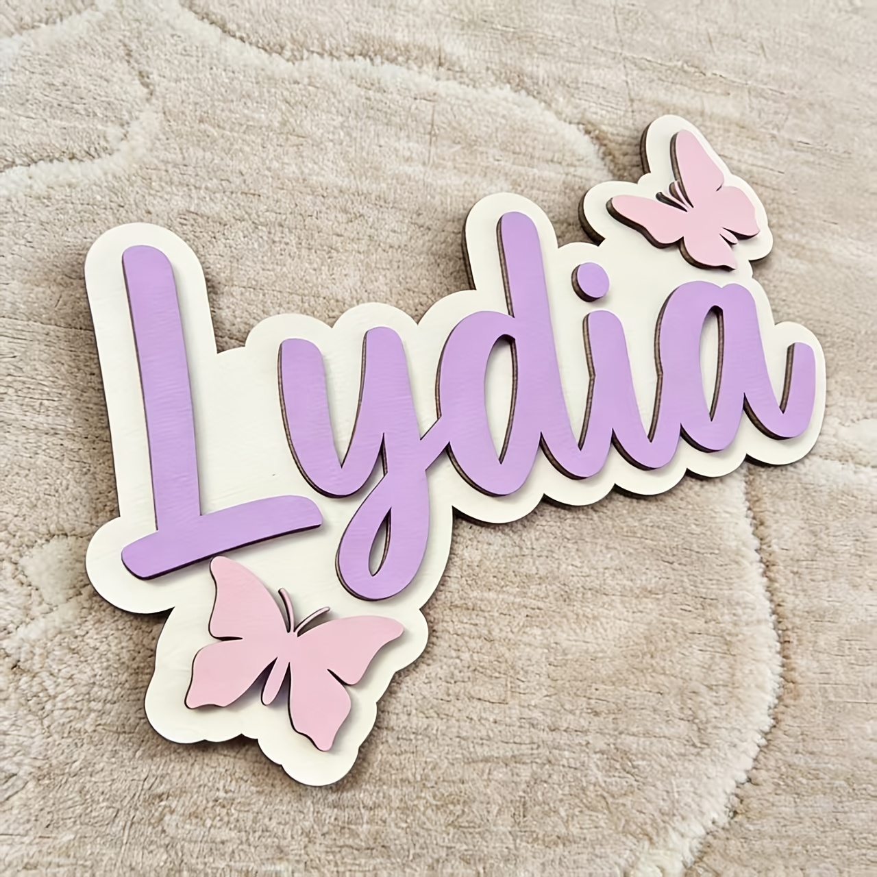 Personalized Blue & Pink Butte - Baby Products Decoration review and price