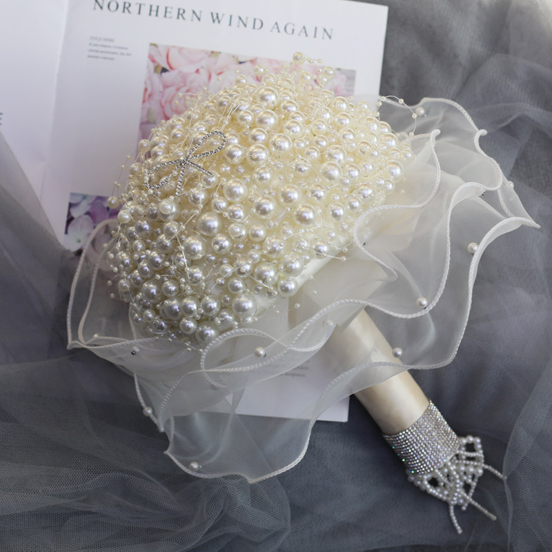 Bridal wedding bouquet pearl c - Baby Products Photoshoot review and price