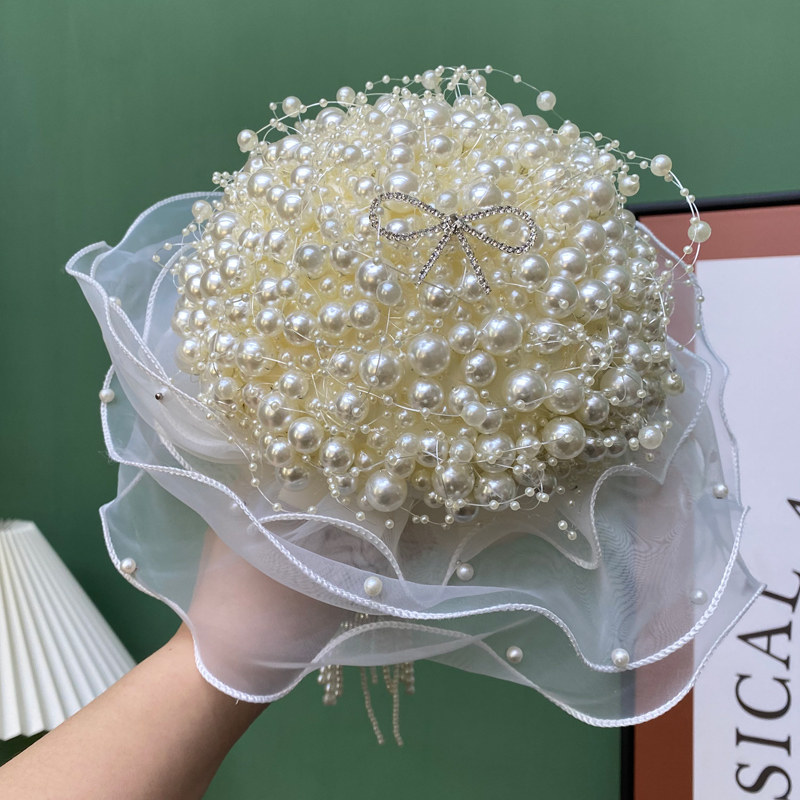 Bridal wedding bouquet pearl c - Baby Products Photoshoot review and price