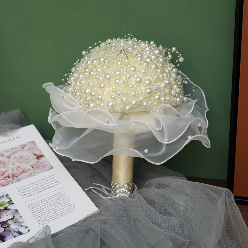 Bridal wedding bouquet pearl c - Baby Products Photoshoot review and price