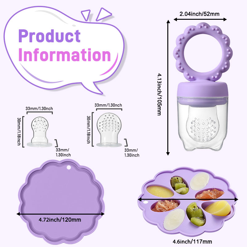 Baby Fruit Feeder and Mini Fre - Baby Led Weaning Set review and price
