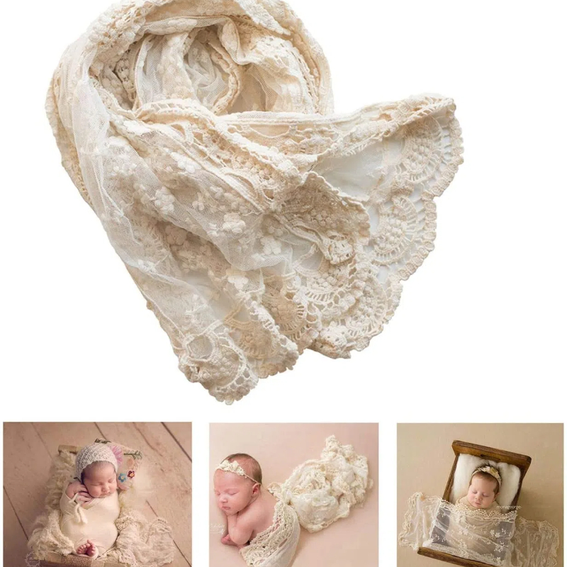 Newborn Photography Prop Lace  - Baby Products Photoshoot review and price