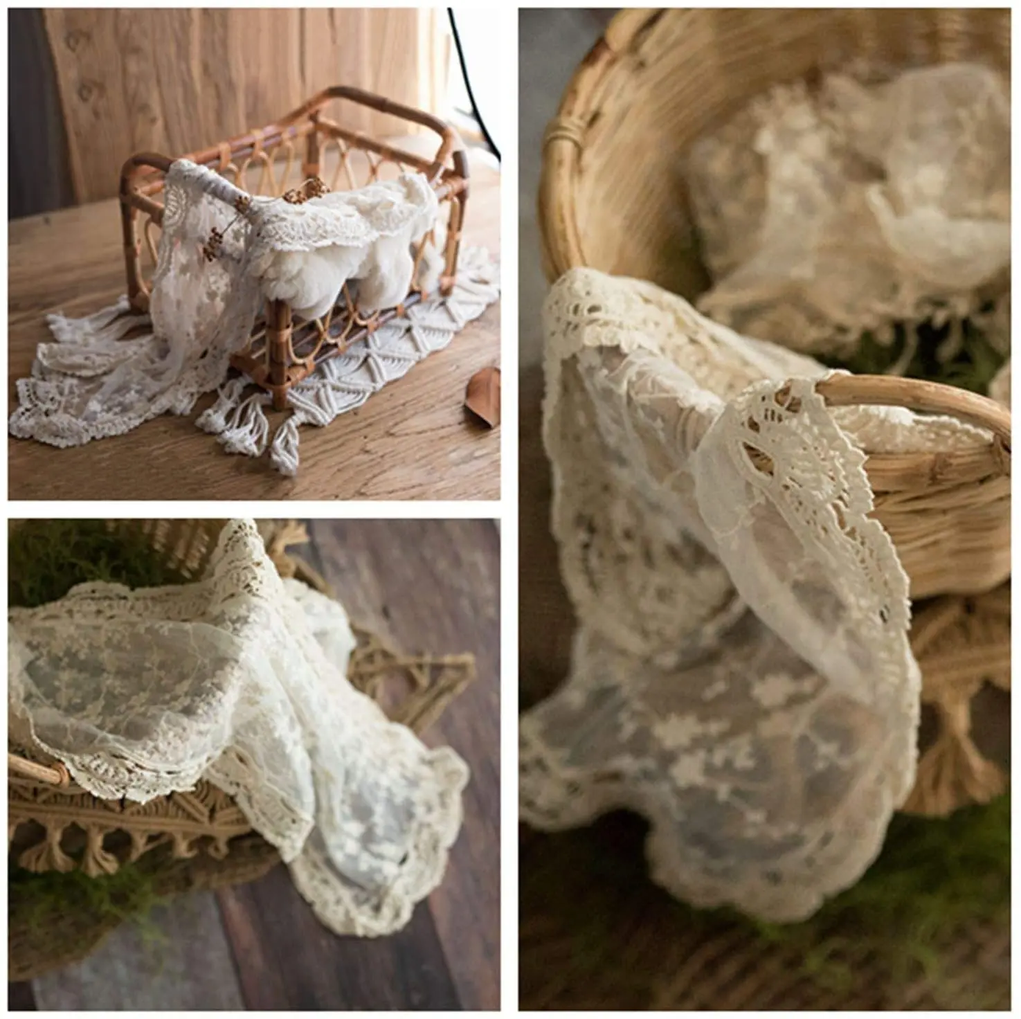 Newborn Photography Prop Lace  - Baby Products Photoshoot review and price