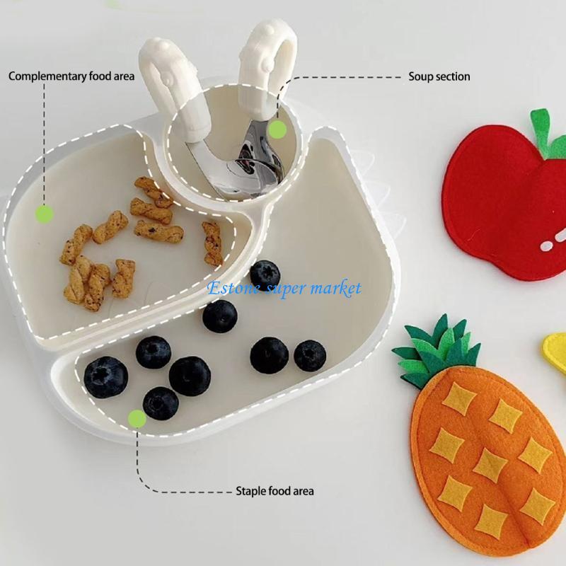 090B Silicone Baby Plate with  - Baby Led Weaning Set review and price