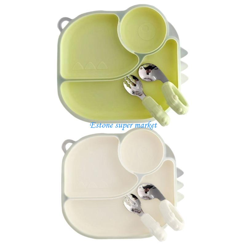 090B Silicone Baby Plate with  - Baby Led Weaning Set review and price