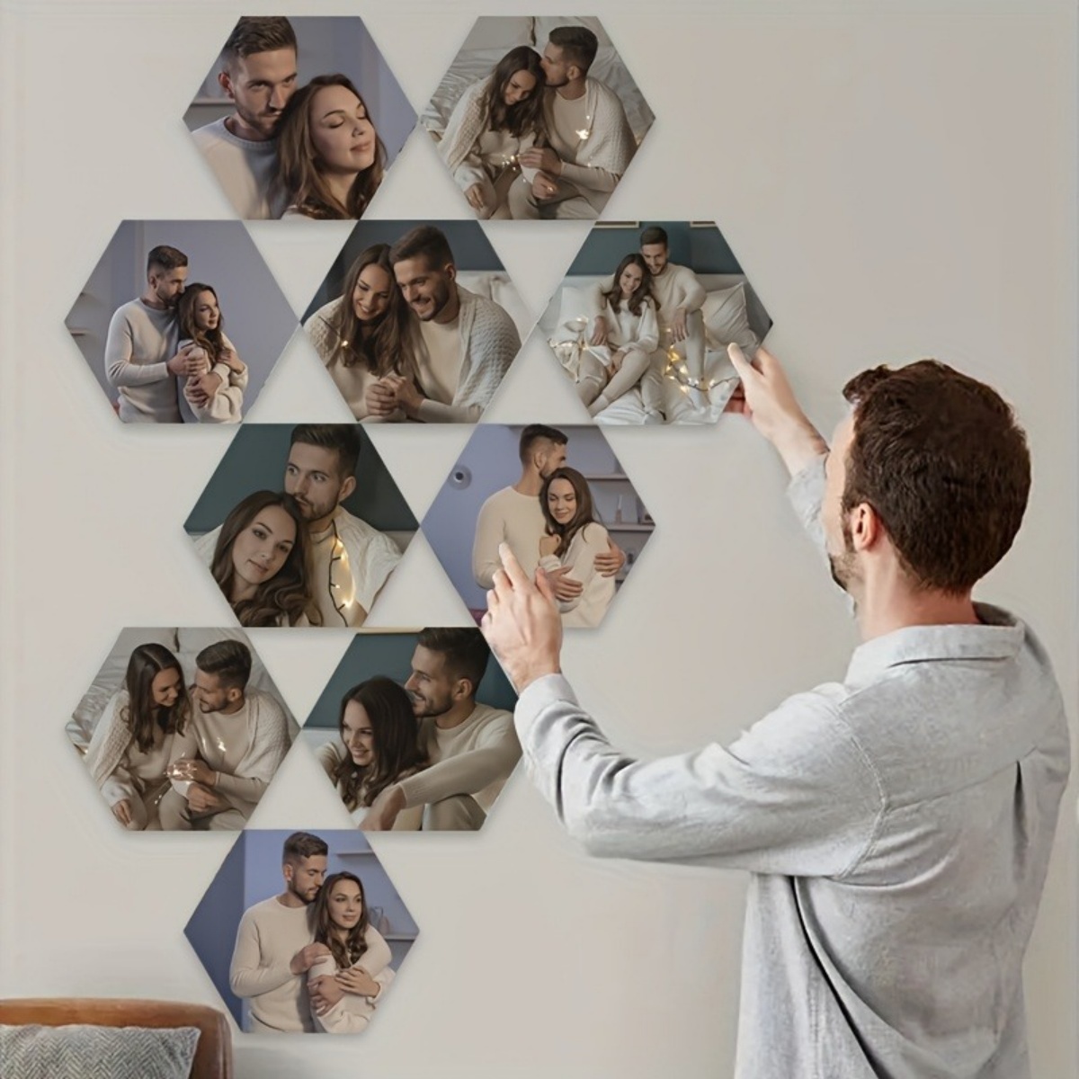 Custom Wall Decor — Modern Hex - Baby Products Decoration review and price