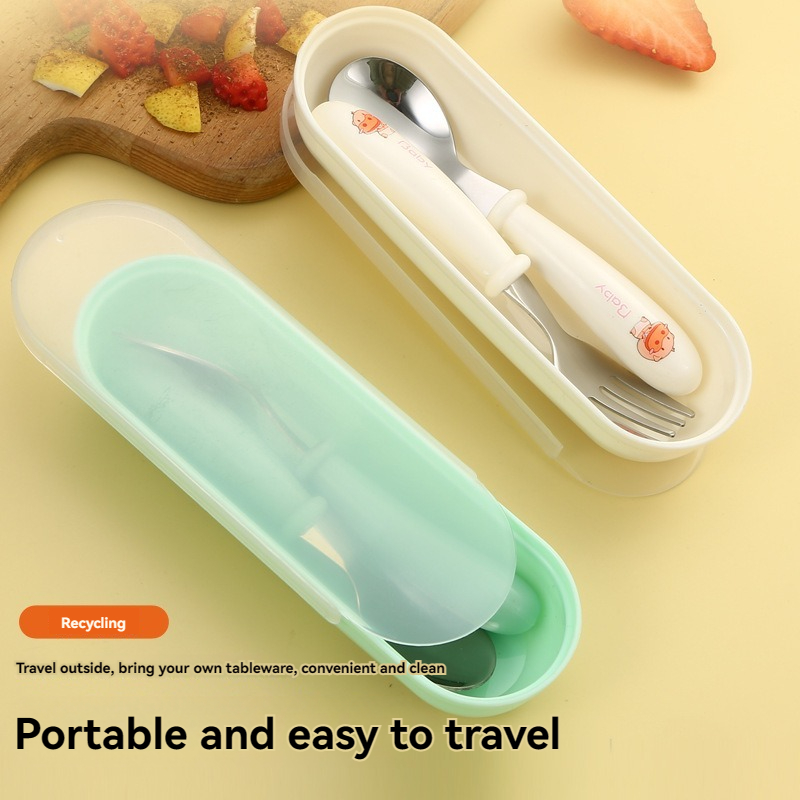 304 Stainless Steel Children U - Baby Led Weaning Set review and price
